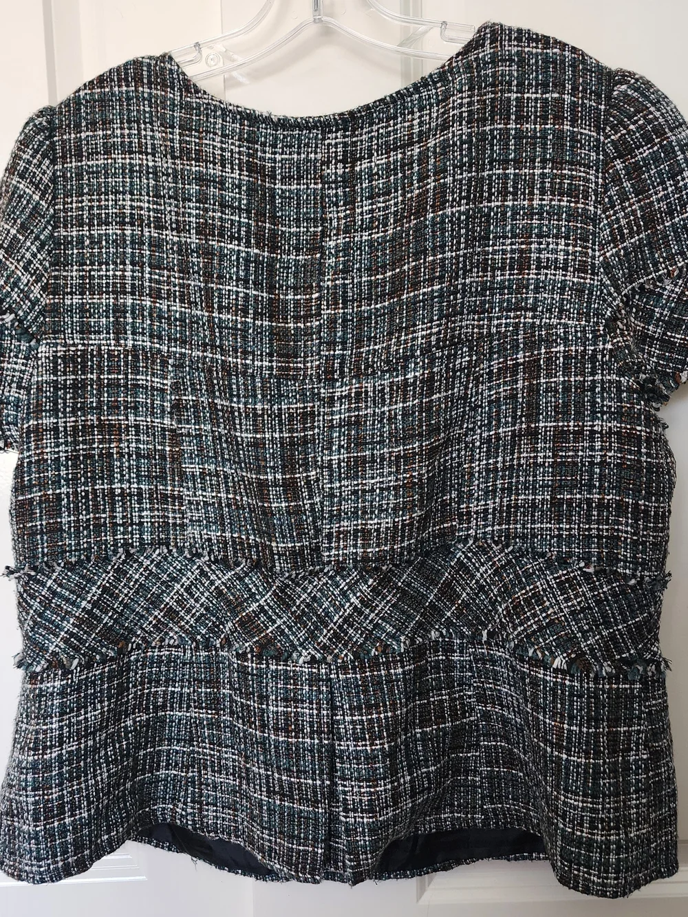 Mossimo Tweed Short Sleeve Jacket